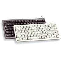 Cherry G84-4100 Keyboard - Cable Connectivity - Black - USB, PS/2 Interface - 83 Key - English UK