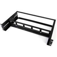 StarTech.com Adjustable Rackmount DIN Rail Kit with Top Hat/Mini/G Rails - Steel - Black