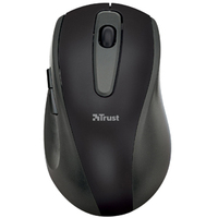 Trust EasyClick Mouse - Optical Wireless - Black, Silver                                                                                                             