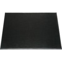 SKILCRAFT 7220 01 582 6248 Entry Scraper Mat Floor 72 Length x 36 Width x  0.62 Thickness Vinyl Black - Office Depot