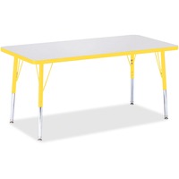 Jonti-Craft Berries Elementary Height Prism Edge Horseshoe Table