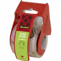 3M Healthcare Scotch Sure Start Easy Unwind Packaging Tape - Scotch 1.88 x  22.2 yd. Shipping Tape with Sure Start Dispenser - 1456