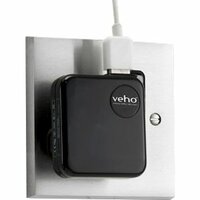 Veho UK VAA-003-BLK USB MAINS CHARGER ADAP 3 PINBLACK