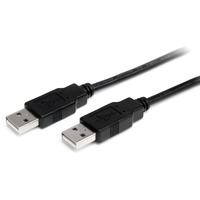 StarTech.com 2m USB 2.0 A to A Cable - M/M - USB - 2m - 1 Pack - 1 x Type A Male USB - Black