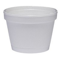 Dart Insulated Foam Bowls 6 oz White 50/Pack 20 Packs/CT