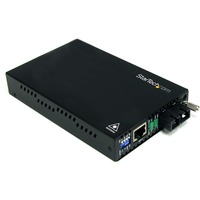 StarTech.com 10/100 Mbps Multi Mode Fiber Media Converter SC 2 km - 10/100Base-TX, 100Base-FX - Desktop, Rack-mountable