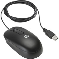 HP Mouse - USB - Optical - 3 Buttons - Black - 1 Pack - Cable - 800 dpi - Scroll Wheel - Symmetrical