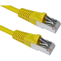 Cables Direct Category 6a Network Cable for Network Device - 5 m - Shielding