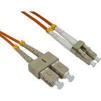 2m Cables Direct Fibre Optic Network Cable OM2 LC - SC