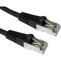 Cables Direct Category 6a Network Cable - 10 m - Black                                                                                                               
