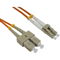 10m Cables Direct Fibre Optic Network Cable  OM2 LC - SC