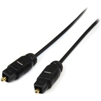 StarTech.com 15 ft Thin Toslink Digital Optical SPDIF Audio Cable - 15ft - 1 Pack