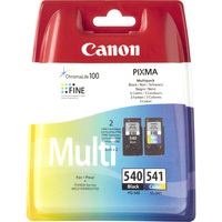 Canon PG-540/CL-541 Ink Cartridge - Black, Cyan, Magenta, Yellow