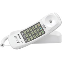AT T 210 Corded Trimline Phone with Speed Dial and Memory Buttons Whi ATT210WH