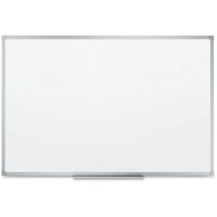 Round Corners Dry Erase Lap Board, 9.5 (0.8 ft) Width x 12 (1 ft) Height,  White Surface, Rectangle, 24 / Pack