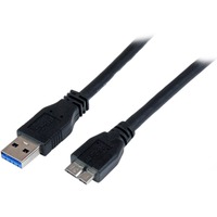 StarTech.com 1m 3ft Certified SuperSpeed USB 3.0 A to Micro B Cable - M/M - 1 x Type A Male USB