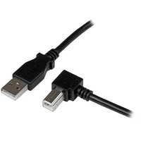 StarTech.com 2m USB 2.0 A to Right Angle B Cable - M/M - 1 x Type A Male USB - 1 x Type B Male USB