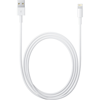 Apple 2 m Lightning/USB Data Transfer Cable for iPad, iPhone, iPod, Cellular Phone