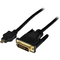 StarTech.com 3m Micro HDMI&reg; to DVI-D Cable - M/M - 1 x HDMI (Micro Type D) Male Digital Audio/Video