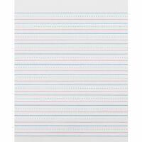 Pacon Skip - A - Line Ruled Newsprint - Letter - 500 Sheets