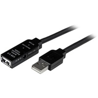 StarTech.com USB Data Transfer Cable - 5 m - Shielding - 1 Pack - 1 x Type A Male USB                                                                                