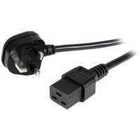 StarTech.com 2m Computer Power Cord - BS-1363 to IEC 320 C19 - 230 V AC Voltage Rating