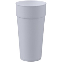 Genuine Joe Styrofoam Cup - 24 fl oz - 300 / Carton - White - Foam - Hot Drink, Cold