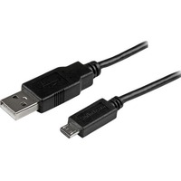 StarTech.com 2m Mobile Charge Sync USB to Slim Micro USB Cable for Smartphones and Tablets