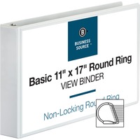 Heavy Duty Large Format D-Ring Binders Black, 350 Sheet Capacity, 1-1/2  Ring Size - ACCO Canada