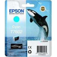 Epson UltraChrome T7602 Ink Cartridge - Cyan