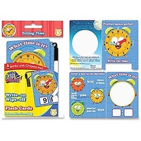 The Board Dudes Telling Time Flash Cards BDU99117