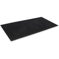 Crown Gray Rectangular Indoor Utility Mat in the Mats department