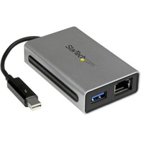StarTech.com Thunderbolt to Gigabit Ethernet plus USB 3.0