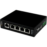 StarTech.com 5 Port Unmanaged Industrial Gigabit Ethernet Switch - DIN Rail / Wall-Mountable