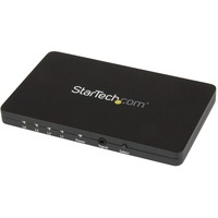 StarTech.com 4-Port HDMI automatic video switch w/ aluminum housing and MHL support                                                                                  