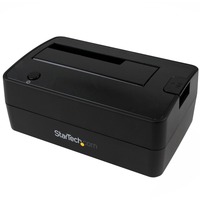 StarTech.com USB 3.1 10Gbps Single-Bay Dock for 2.5inch/3.5inch SATA SSD/HDDs with UASP - 1 x Total Bay