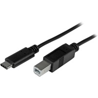 StarTech.com 1m 3ft USB-C to USB-B Cable - M/M - USB 2.0 - USB Type-C to USB Type-B Cable