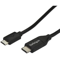 StarTech.com 1m 3ft USB-C to Micro-B Cable - M/M - USB 2.0 - USB Type-C to Micro-USB Cable