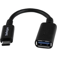 StarTech.com 6in USB-C to USB-A Adapter Cable - M/F - USB 3.0 - USB Type-C to USB Type-A Adapter                                                                     