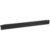 StarTech.com Blanking Panel - Steel, Plastic - Black - 1U Rack Height - 1 Pack - 33mm H - 55.9mm W - 490.2mm D