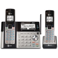 AT T Connect to Cell TL96273 DECT 60 Cordless Phone Silver Black ATTTL96273