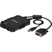 StarTech.com Laptop to Server KVM Console - Rugged USB Crash Cart Adapter, File Transfer And Video Capture