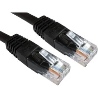 Cables Direct 30 m Category 6 Network Cable for Network Device - First End: 1 x RJ-45 Male Network - Second End: 1 x RJ-45 Male Network - Patch Cable - Black