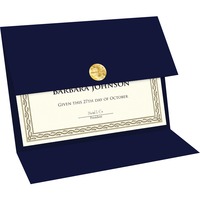 Geographics Parchment Certificates 8 12 x 11 Serpentine Gold Foil