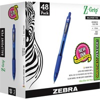 Zebra Z-Grip Retractable Ballpoint Pens - Medium Pen Point ZEB22248, ZEB  22248 - Office Supply Hut