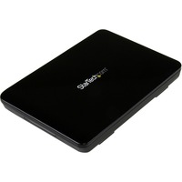 StarTech.com USB 3.1 10Gbps Tool-Free Enclosure for 2.5in SATA SSD/HDD - USB-C