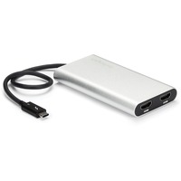 StarTech.com Thunderbolt 3 to Dual HDMI Adapter - Thunderbolt to 2x HDMI Converter - 4K 30Hz