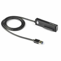 StarTech SATA to USB Cable - USB 3.1 10Gbps - 2.5 / 3.5 SATA SSD HDD - SATA to USB Adapter Cable