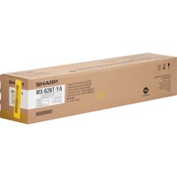 Sharp MX62NTYA Original High Yield Laser Toner Cartridge - Yellow