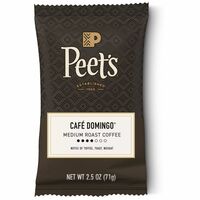 Peet's Café Domingo Coffee - Regular - Medium - 2.5 oz Per Pack